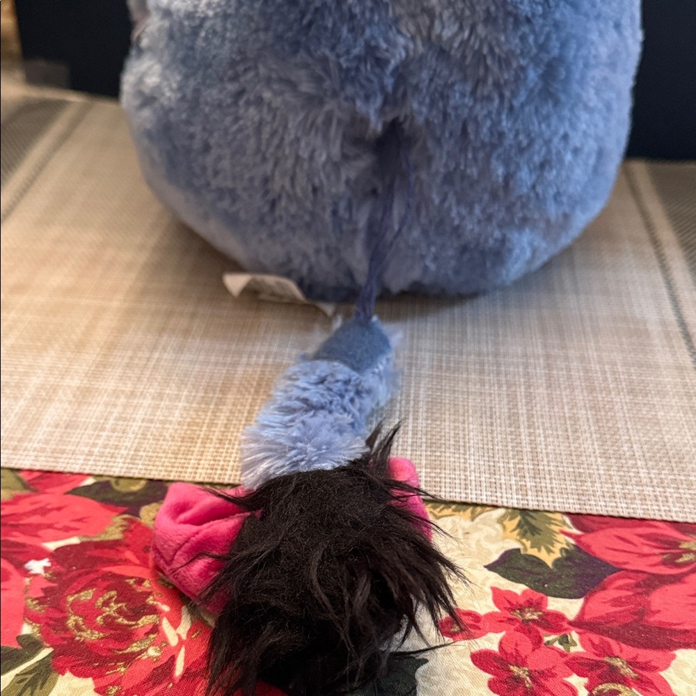 Disney Store Eeyore plush toy with a removable attached tail - Picture 4 of 7